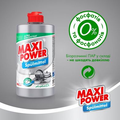 Средство для мытья посуды Maxi Power Платинум запаска 500 мл