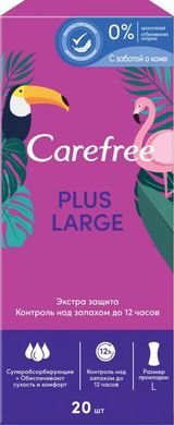 Щоденні прокладки Carefree Plus Large 20 шт