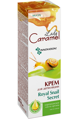 Крем для депіляції Lady Caramel Royal Snail Secret 100 мл