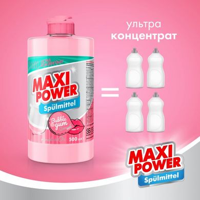 Средство для мытья посуды Maxi Power Бабл Гам 500 мл