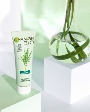 Увлажняющий крем Garnier Bio для нормальной и комбинированной кожи лица с экстрактом лемонграсса 50 мл