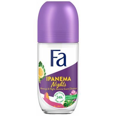 Дезодорант роликовый Fa Ритмы Бразилии Ipanema Nights Аромат ночного жасмина 50 мл