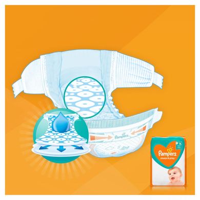 Подгузники Pampers Sleep & Play 4 Maxi (9-14 кг) 50 шт