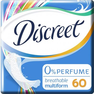 Щоденні гігієнічні прокладки Discreet Air 60 шт.