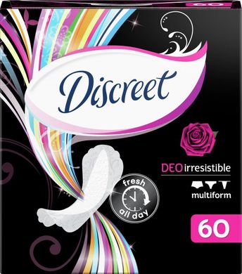 Щоденні гігієнічні прокладки Discreet Deo IrresisMultiform 60 шт.