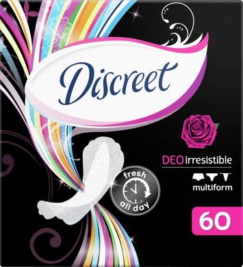 Ежедневные гигиенические прокладки Discreet Deo IrresisMultiform 60 шт.