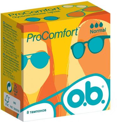 Тампоны o.b. ProComfort Normal 8 шт.