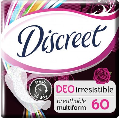 Ежедневные гигиенические прокладки Discreet Deo IrresisMultiform 60 шт.