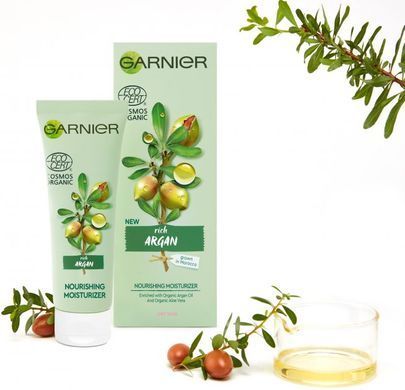 Питательный крем Garnier Bio для сухой и чувствительной кожи лица с экстрактом арганы 50 мл