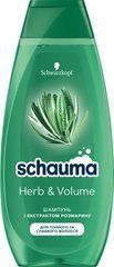 Шампунь Schauma Herb&Volume з екстрактом розмарину для тонкого та слабкого волосся 400 мл