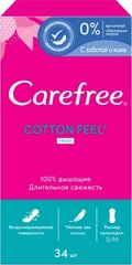 Ежедневные прокладки Carefree Cotton Fresh 34 шт