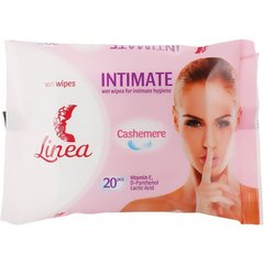 Вологі серветки для інтимної гігієни Linea Intimate 20 шт