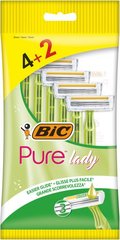 Набір бритв без змінних картриджів Bic Pure 3 Lady 4 + 2 шт.