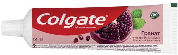 Зміцнювальна зубна паста Colgate Гранат з м'ятно-гранатовим смаком 100 мл