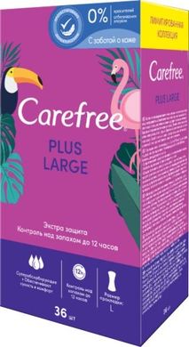 Щоденні прокладки Carefree Plus Large 36 шт