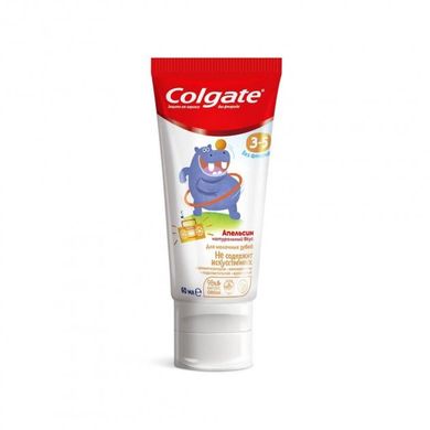 Детская зубная паста Colgate без фторида Апельсин от 3 до 5 лет 60 г