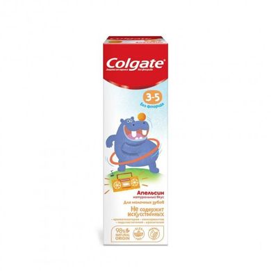 Детская зубная паста Colgate без фторида Апельсин от 3 до 5 лет 60 г