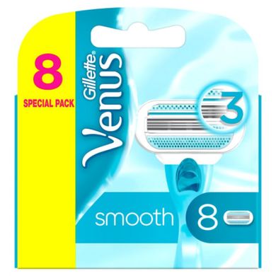 Змінні картриджі для гоління Venus Smooth 8 шт.