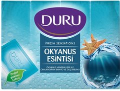 Мыло Duru Fresh Sensations экопак Океанский бриз 4 х 150 г