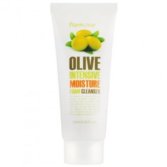 Очищающая пенка FarmStay для умывания с экстрактом оливы Olive Intensive Moisture Foam Cleanser 100 мл