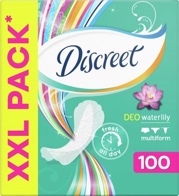 Ежедневные гигиенические прокладки Discreet Water Lily 100 шт.