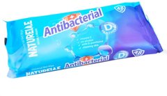 Вологі серветки Naturelle Antibakterial з D-пантенолом 48 шт