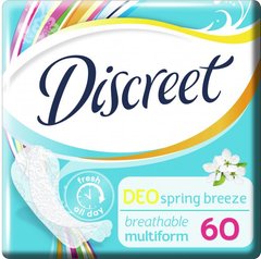 Ежедневные гигиенические прокладки Discreet Spring Breeze 60 шт.