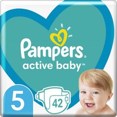 Подгузники Pampers Active Baby 5 Junior (11-16 кг) 42 шт