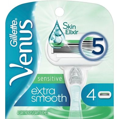 Змінні картриджі для гоління Venus Extra Smooth Sensitive 4 шт.