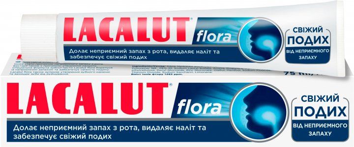 Зубная паста Lacalut Flora 75 мл