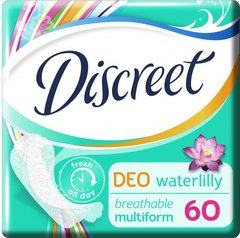 Щоденні гігієнічні прокладки Discreet Deo Water Lily 60 шт.