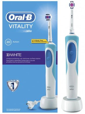 Электрическая зубная щетка Oral-B Braun Vitality 3D White/D12 Gift Limited Edition