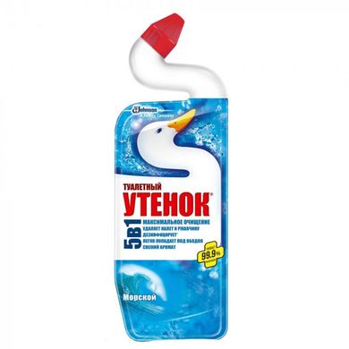 Засіб для унітазу Туалетный Утенок 5в1 Морська свіжість 500 мл