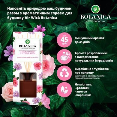 Ароматичний дифузор Air Wick Botanica Алтайська троянда та лугові квіти 80 мл
