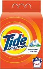 Пральний порошок Tide Аква-Пудра Альпійська свіжість 5.4 кг