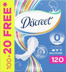 Щоденні прокладки Discreet Deo Multiform 120 шт.