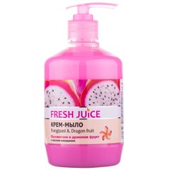 Крем-мыло Fresh Juice Франжипани и Драконов фрукт с маслом Макадамии 460 мл