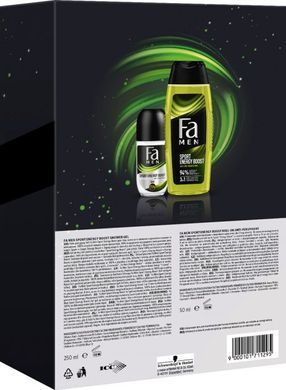 Набор Fa Men Red Energy Boost Гель для душа 250 мл + Антиперспирант-ролик 50 мл