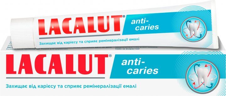 Зубная паста Lacalut Anti-caries 75 мл