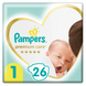 Підгузки Pampers Premium Care 1 (2-5 кг) 26 шт