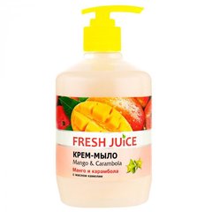 Крем-мыло Fresh Juice Манго и карамбола с маслом камелии 460 мл