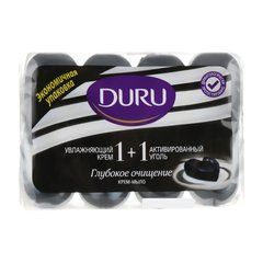 Мыло Duru с активированным углем Глубокое Очищение 4 x 90 г