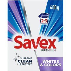Пральний порошок автомат Savex Whites & Colors 400 г