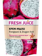 Крем-мыло Fresh Juice Франжипани и Драконов фрукт с маслом Макадамии 460 мл