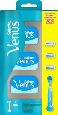 Набір Venus Smooth станок + змінні картриджі 3 шт.