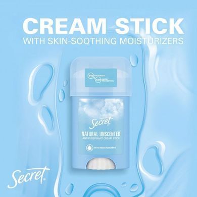 Дезодорант кремовий Secret Natural Unscented 40 мл