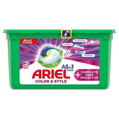 Капсули для прання Ariel Pods Все-в-1 Color 31 шт