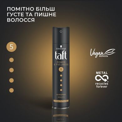 Лак для волосся Taft Power Сила кератину (Мегафіксація 5) 250 мл