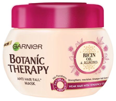 Маска для волосся Garnier Botanic Therapy Рицинова Олія та Мигдаль 300 мл