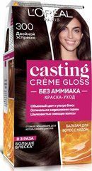 Крем-краска для волос без аммиака L'Oreal Paris Casting Creme Gloss 300 - Двойной эспрессо 120 мл